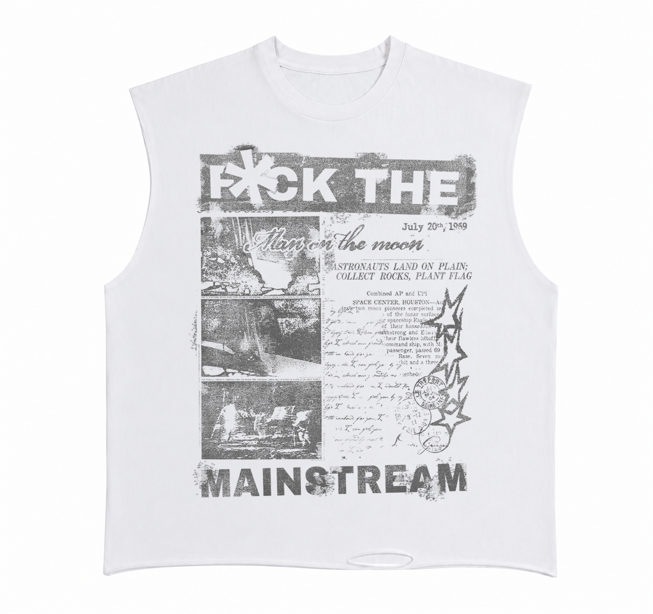 FTM CROPPED SLEEVELESS TEE