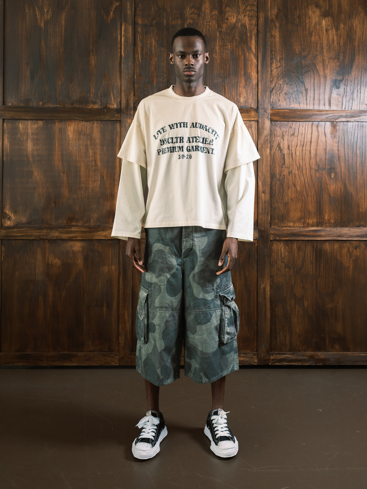 LWA DOUBLE LONGSLEEVE OFF WHITE
