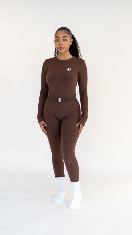 DC WOMEN'S LOUNGEWEAR BROWN